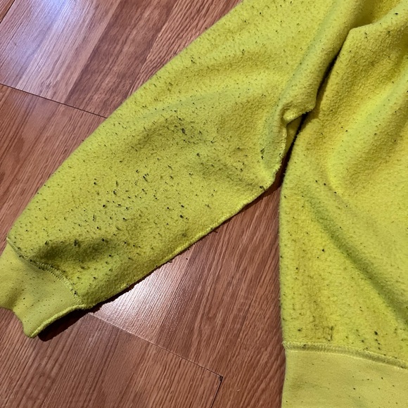 Neon Green Gildan Sweatshirt - Picture 7 of 8